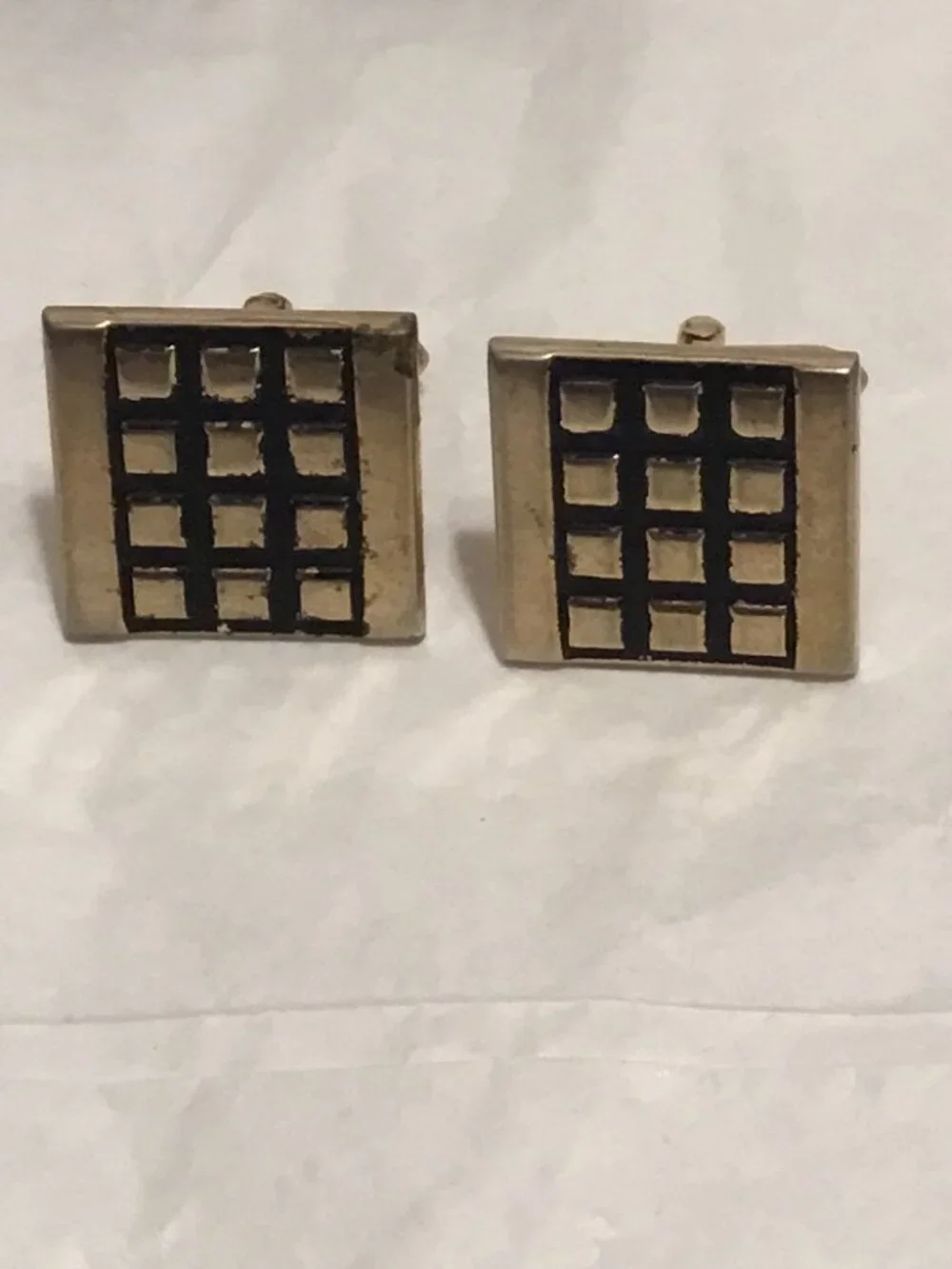 Lot of 4 vintage cuff links - Hickok & Swank, etc.